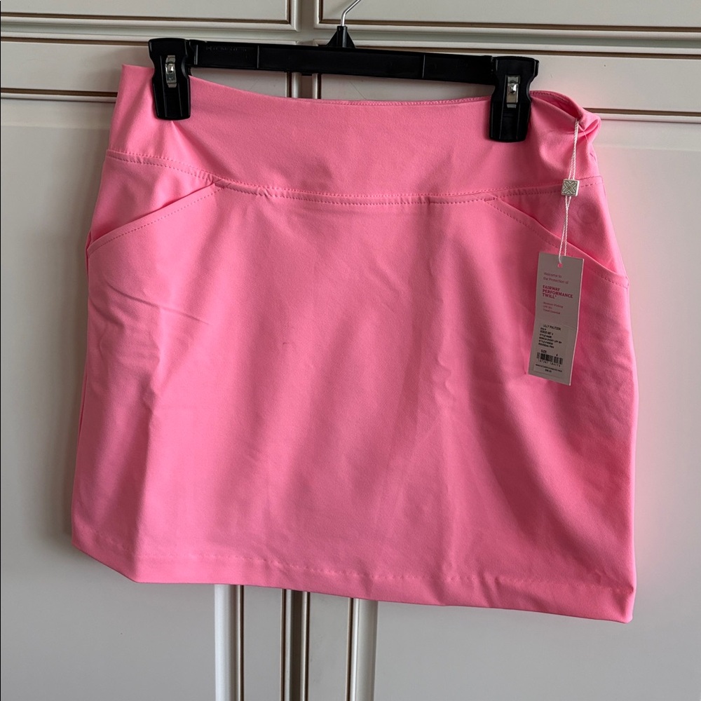 NET Lilly Pulitzer Pink Performance Skort Sz 4